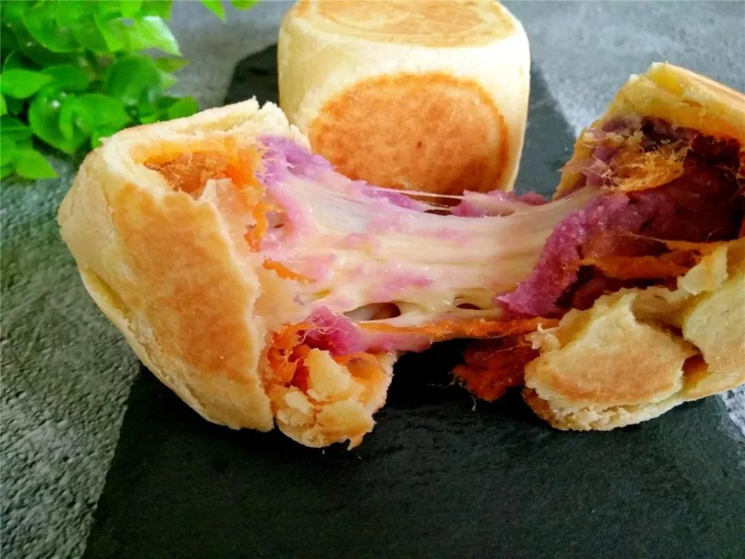 平底锅做紫薯仙豆糕的做法,香芋紫薯仙豆糕烤箱