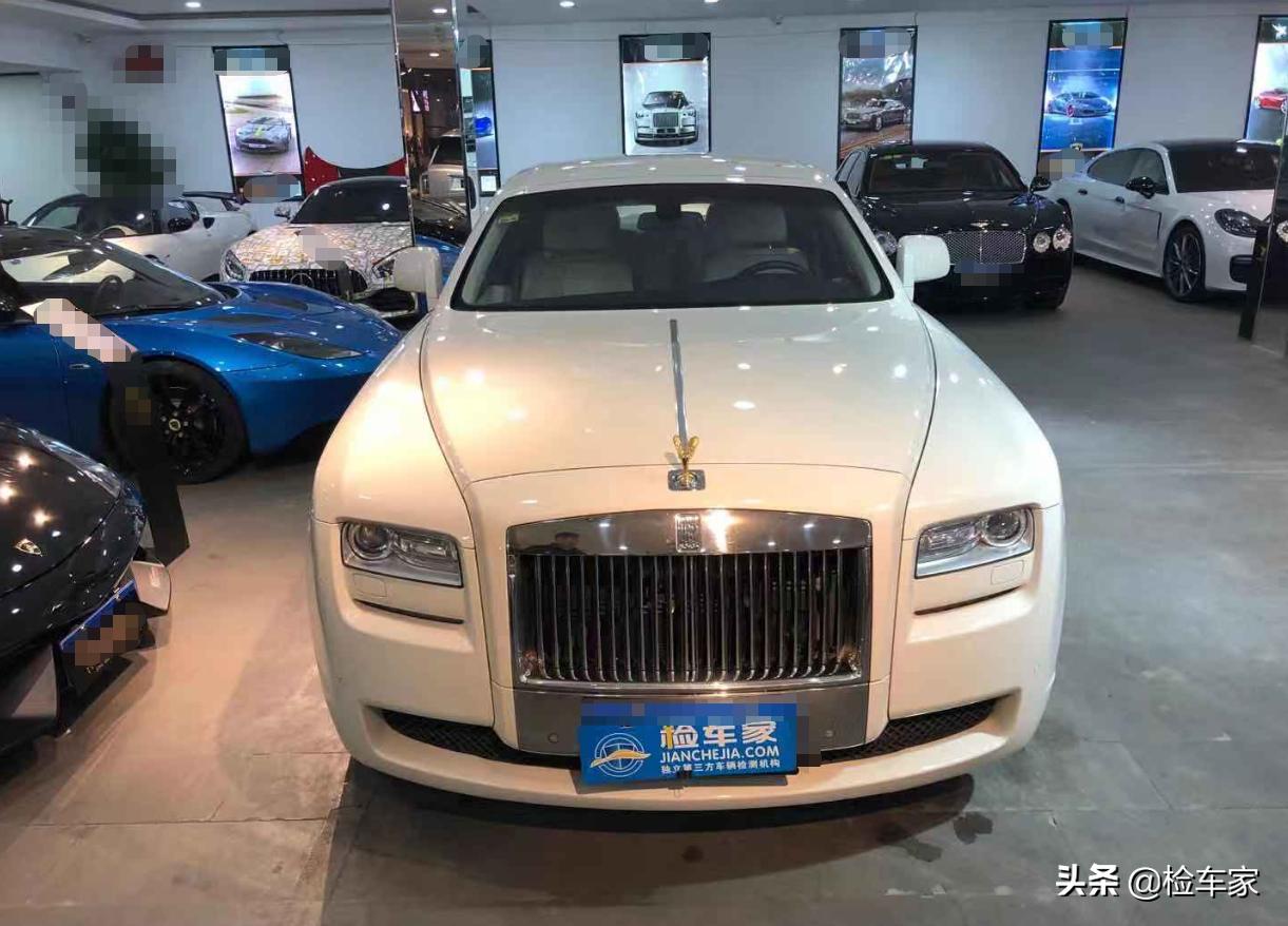 上海劳斯莱斯二手古思特,开劳斯莱斯的都不是普通人
