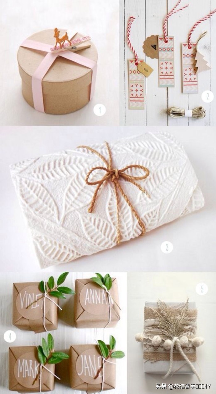 扁平型正方形礼物包装教程简单,手工diy礼物会说话