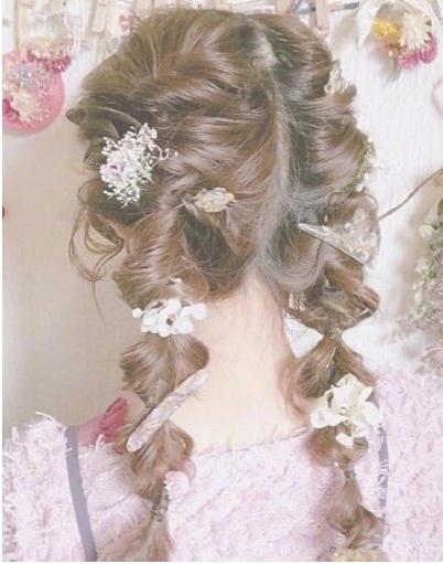 00后女生马尾发型,适合学生党的少女心发饰