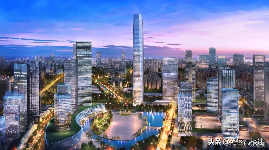 广州金融城汇金中心效果图,广州国际金融城中心