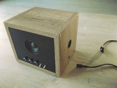 废旧喇叭自制蓝牙音箱,小音箱改造增加低音