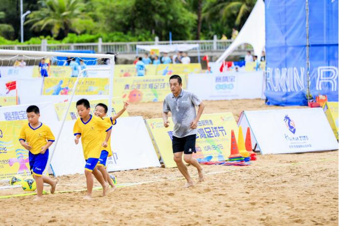 2020海南沙滩足球明星公开课开课啦！前国脚王涛亲自授课