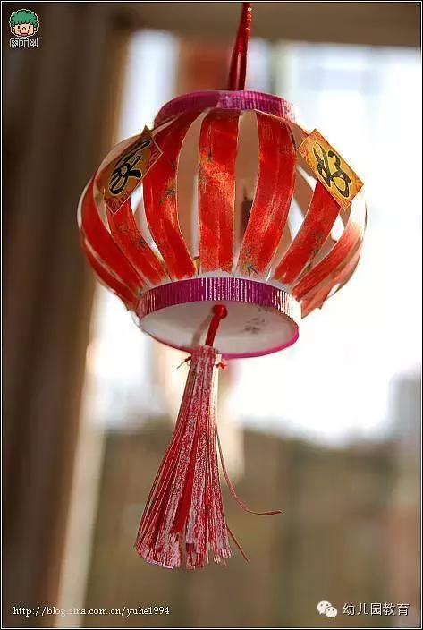 废物利用灯笼的做法小学生,手工灯笼废物利用教程