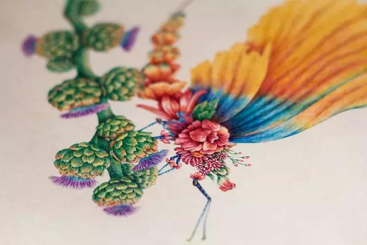 小央美水墨画作品欣赏,小央美人物画