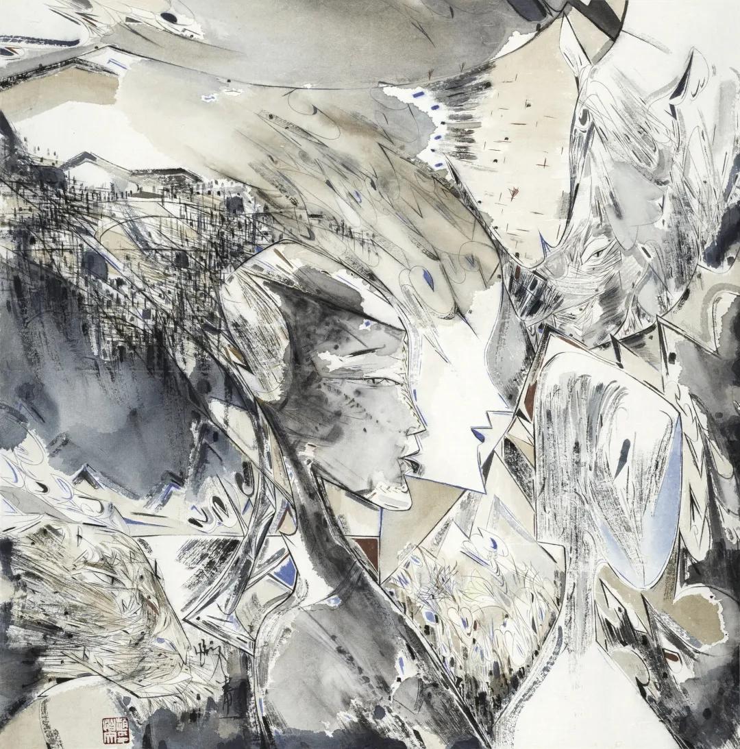 赵怡文中国画作品展,江苏书画院名家