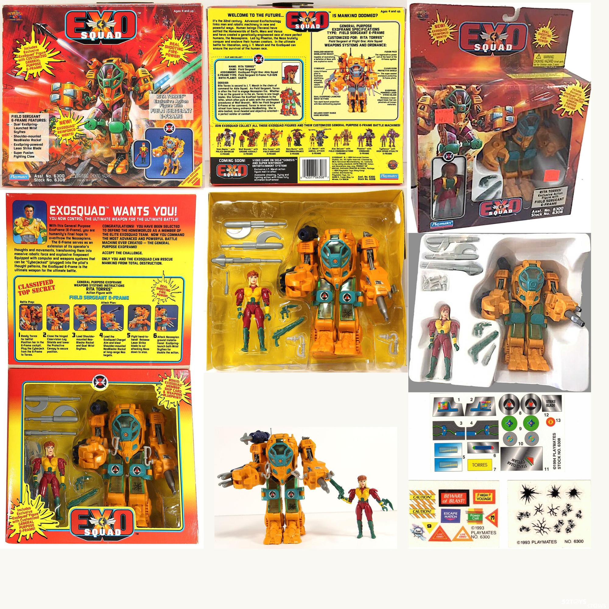 玩具主系列篇|这个常被错认成GIJOE的玩具系列叫作Exosquad