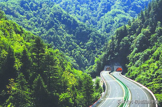 穿越秦岭最长公路隧道,穿越秦岭的四条绝美国道