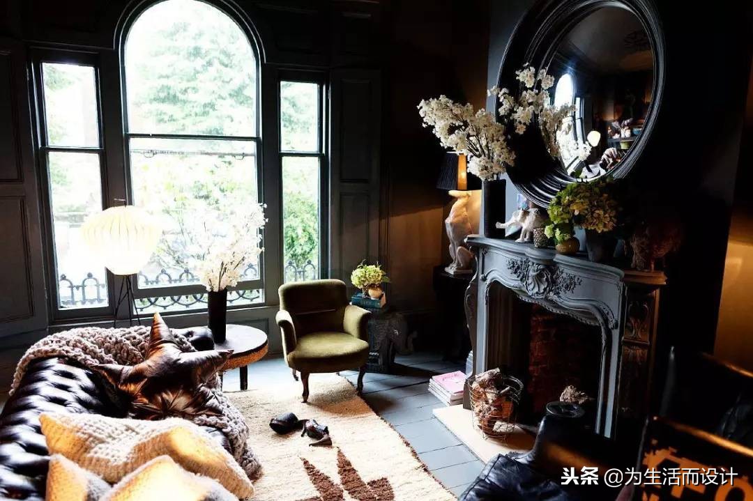 壁炉带给生活一种无法忘怀的情调,冬日氛围感壁炉