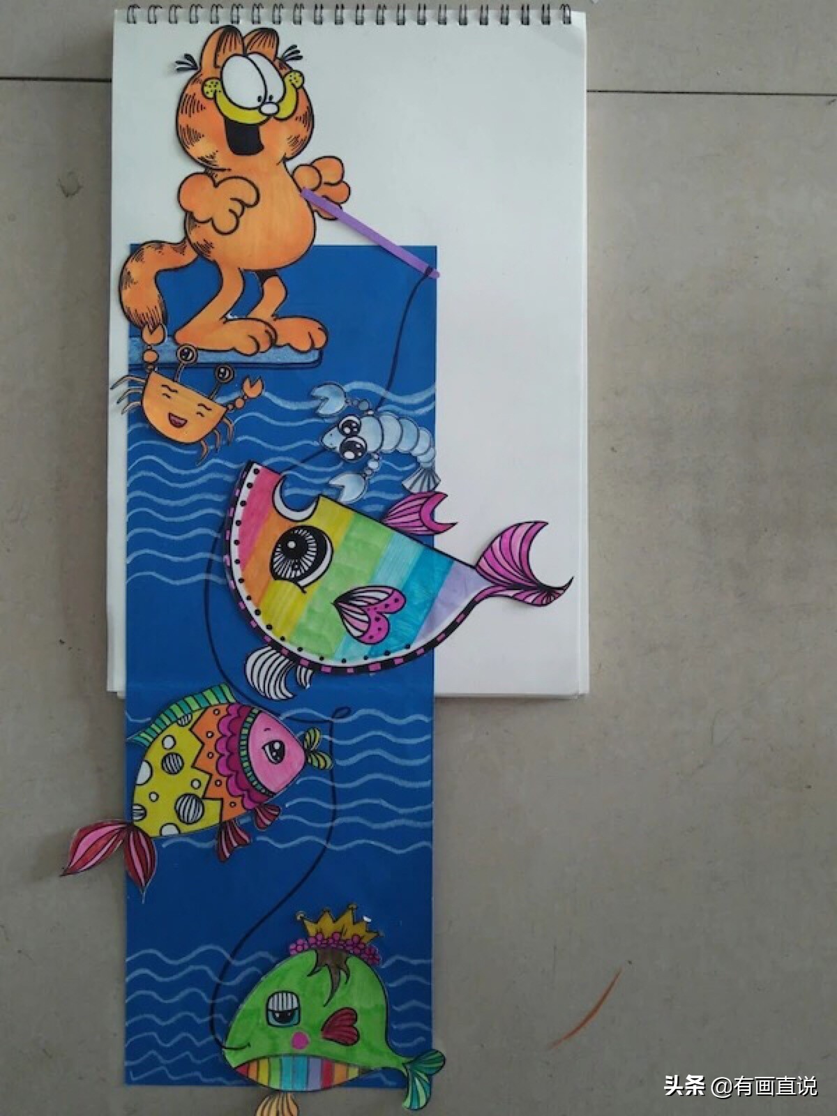 儿童创意画7-10岁变废为宝,儿童创意画7-10岁