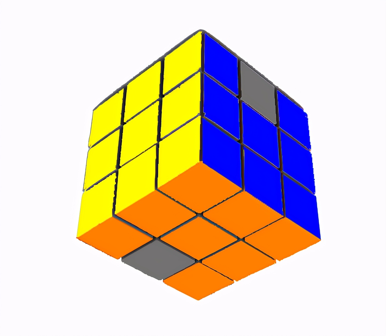 三阶魔方桥式和cfop选择哪个,桥式解法还原三阶魔方公式图