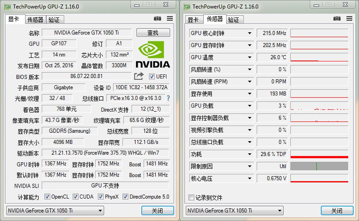 千元显卡性价比之王,技嘉gtx1050tig1跑分