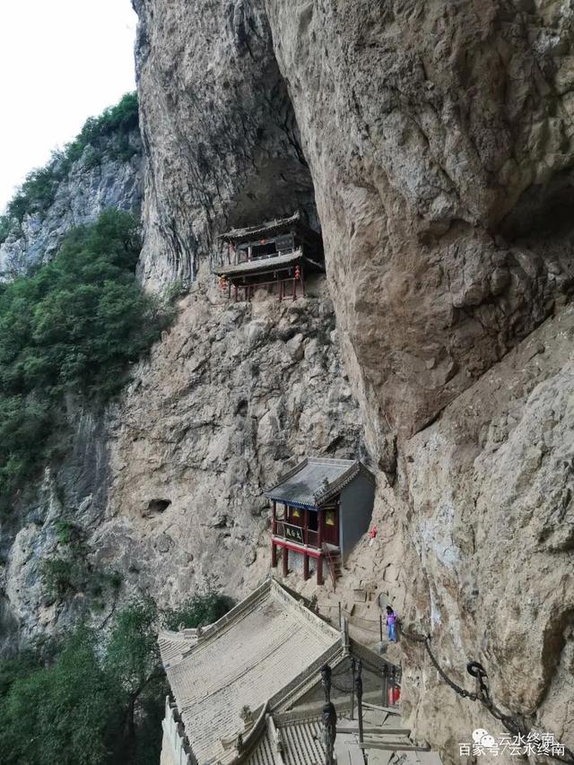 悬空寺不进门值得一看,陕西著名最险悬空寺庙