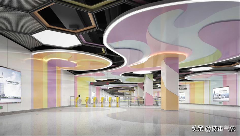 郑州地铁8号线最新装修施工,郑州地铁装修