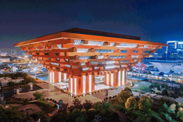 最新上海夜景图,上海六大夜景区