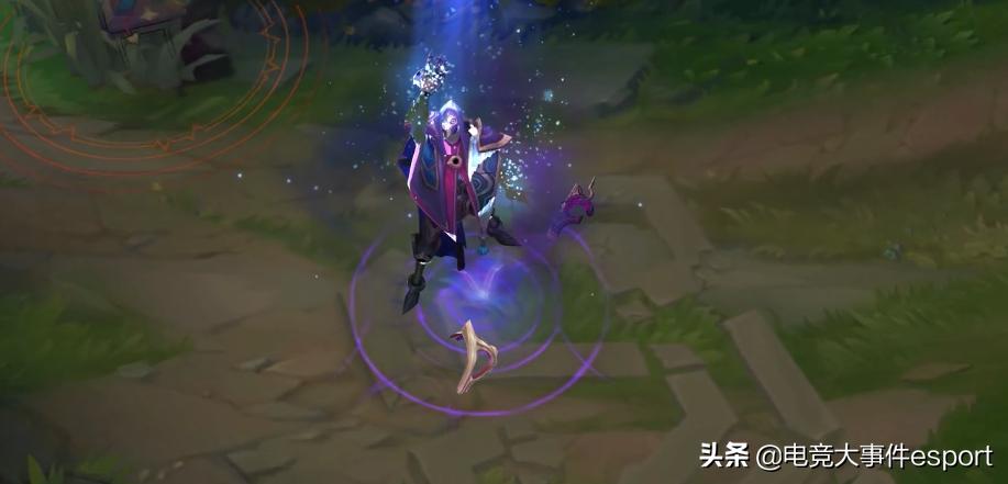 lol烬皮肤死兆星技能,英雄联盟手游死兆星烬大招特效