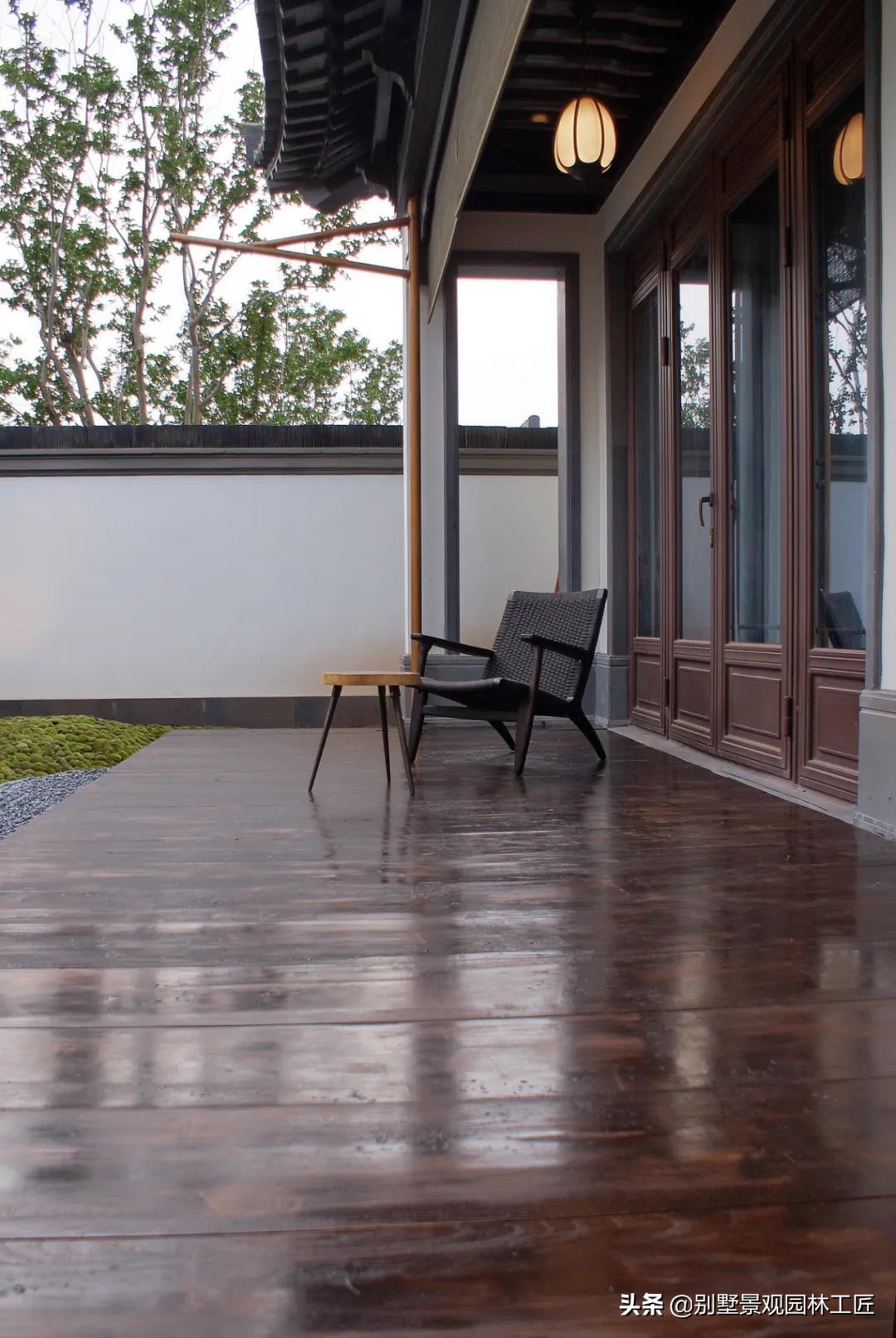 松江区禅意日式庭院设计,日式禅意园林小景观