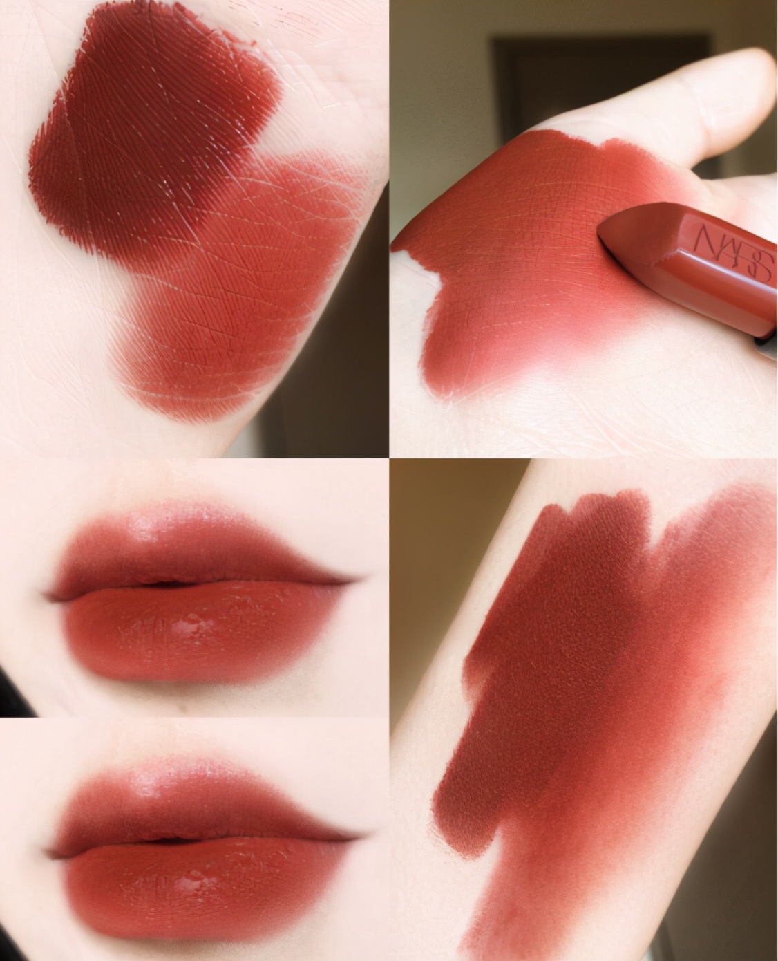 最高级显白的红棕色口红推荐,安利好看的口红色号