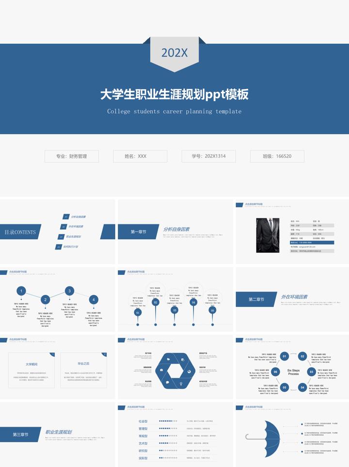 职业生涯规划书模板ppt,护士职业生涯规划ppt完整版成品