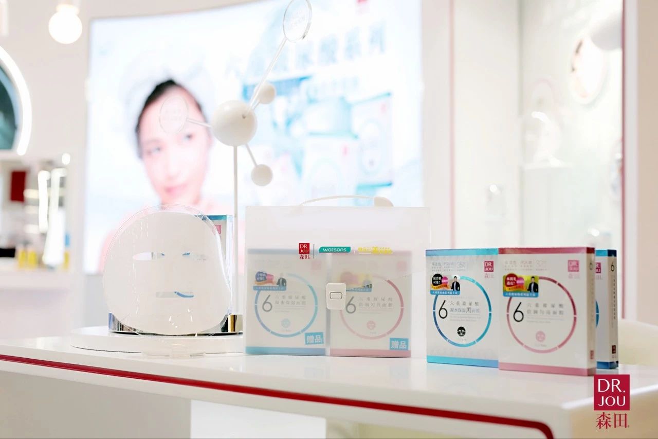 面膜界下一个网红出现！森田联合屈臣氏快闪打造“健康美”