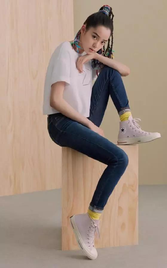 欧阳娜娜匡威穿搭冬季,欧阳娜娜匡威高帮搭配