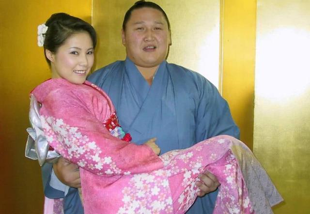 日本女星嫁相扑,日本女星嫁相扑运动员