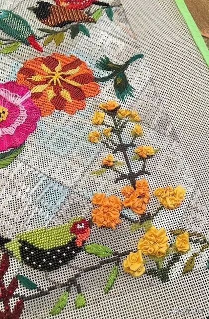 绣十字绣鞋垫的教程,十字绣绣字教程