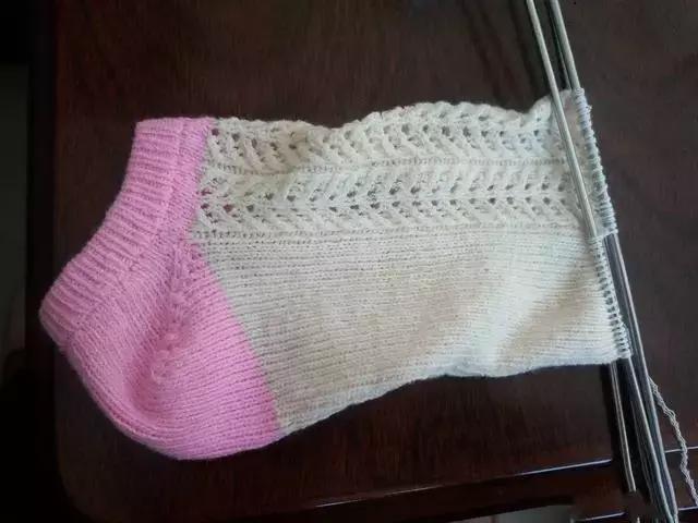 最简单的棒针袜子,棒针袜子教程粗毛线