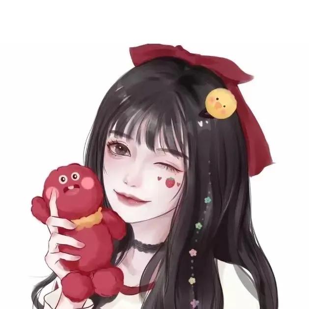 10-13岁女生小学生仙气闺蜜头像,超好看的男生兄弟动漫头像