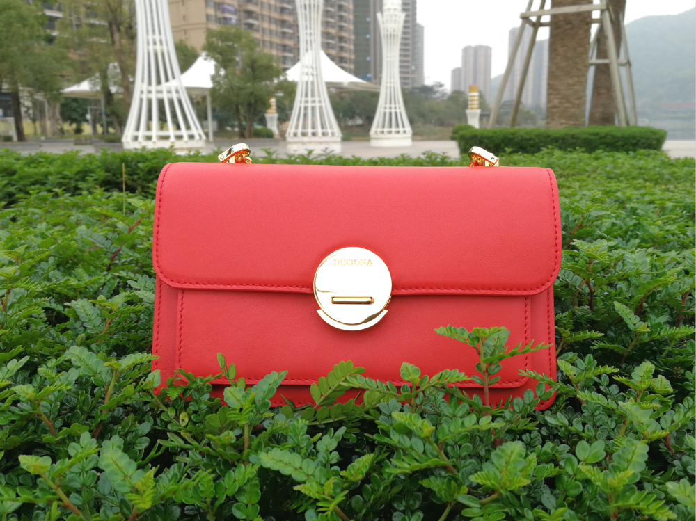 迪桑娜女包小方包棕色,迪桑娜马鞍包和小方包怎么选择