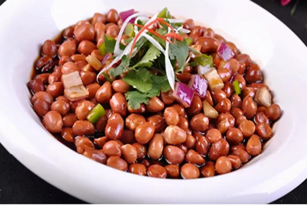 冰梅醋制作方法,老醋苦菊花生米的做法