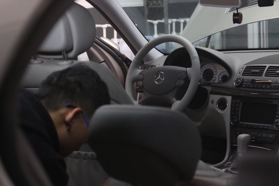 06年四眼奔驰e280多大排量,怪兽修车日记奔驰