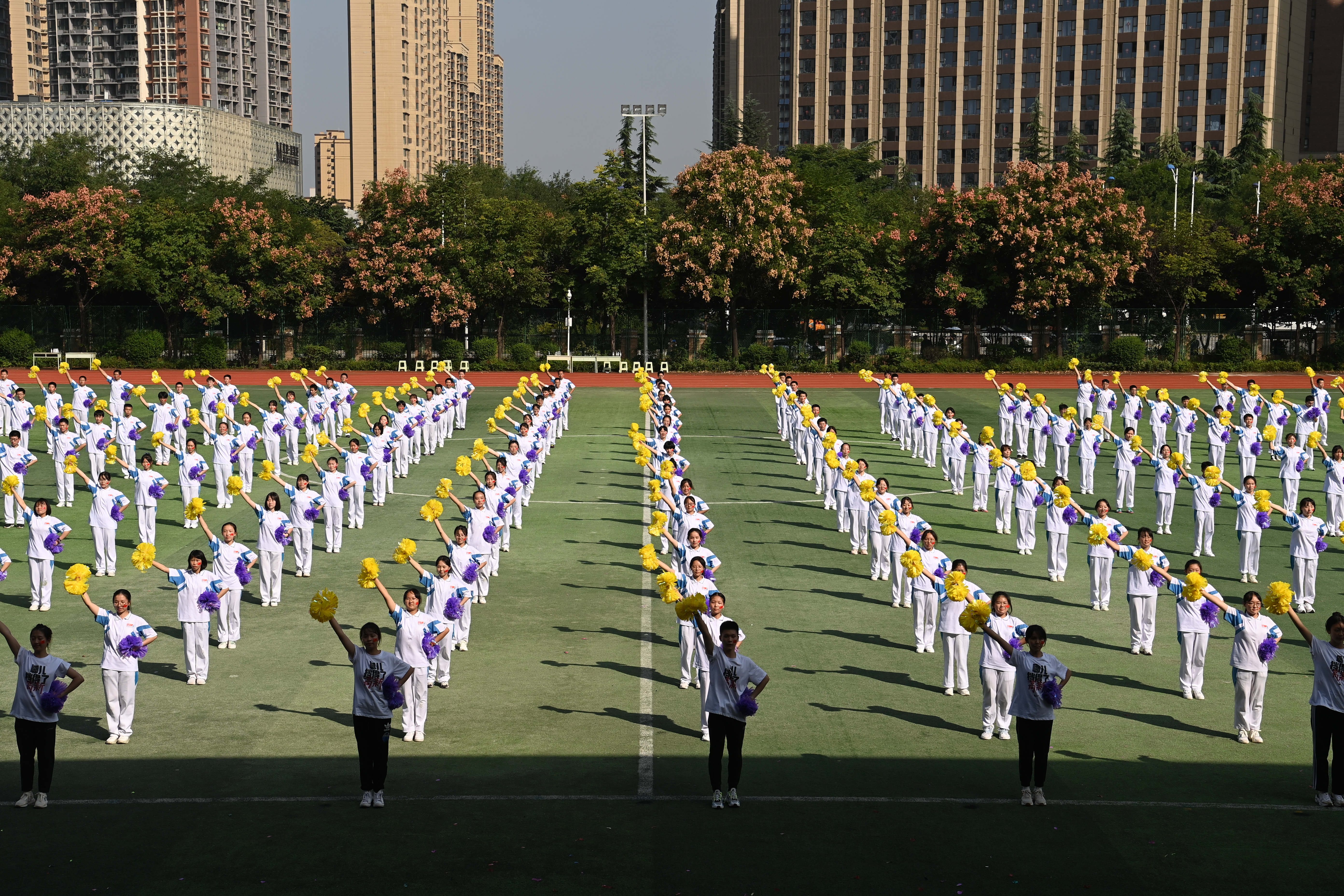 运动有我逐梦不息——记高新一中南校区第25届校运会开幕式