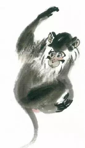 画猴子简便一些,画猴子高级一点