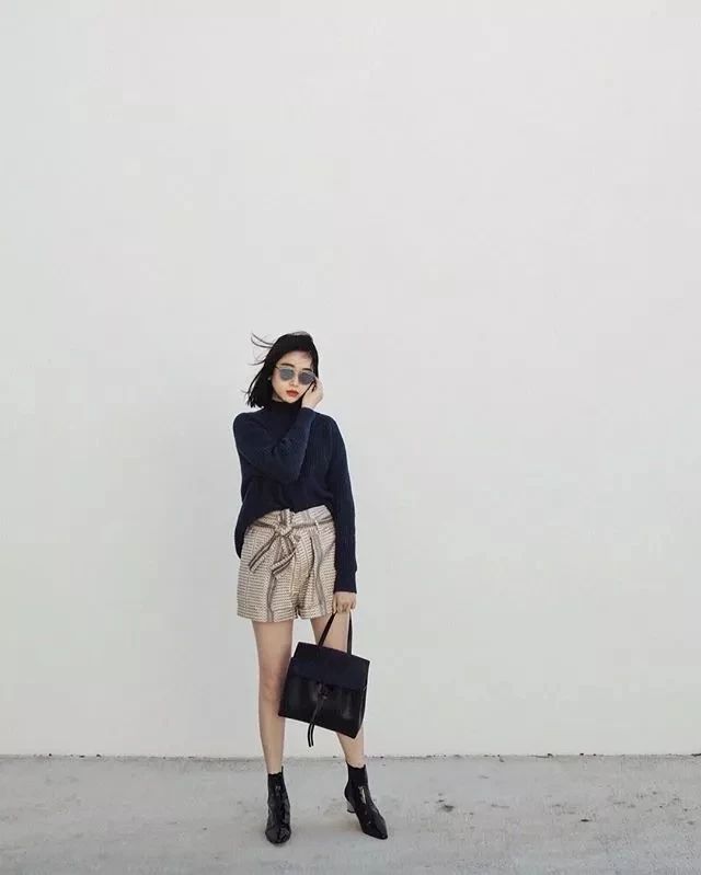 韩系女生超短裙穿搭,小短裙小姐姐夏季