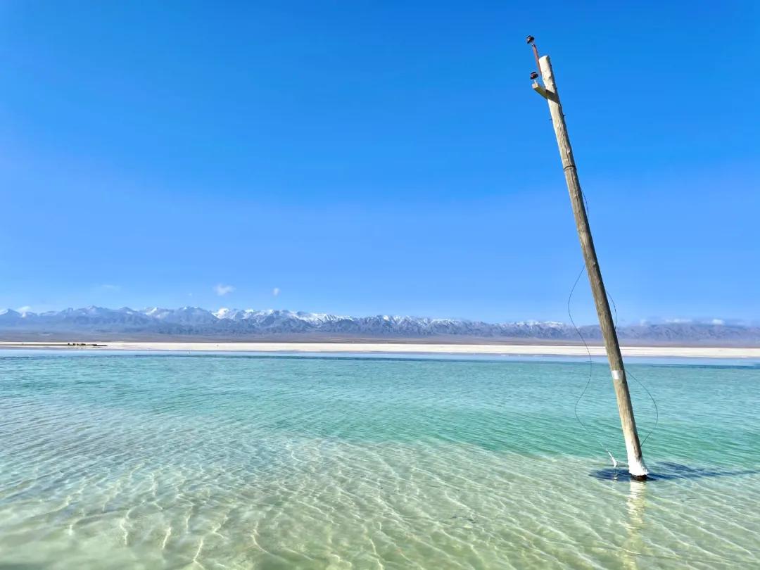去茶卡盐湖旅游美照,茶卡盐湖感受美丽的风景线