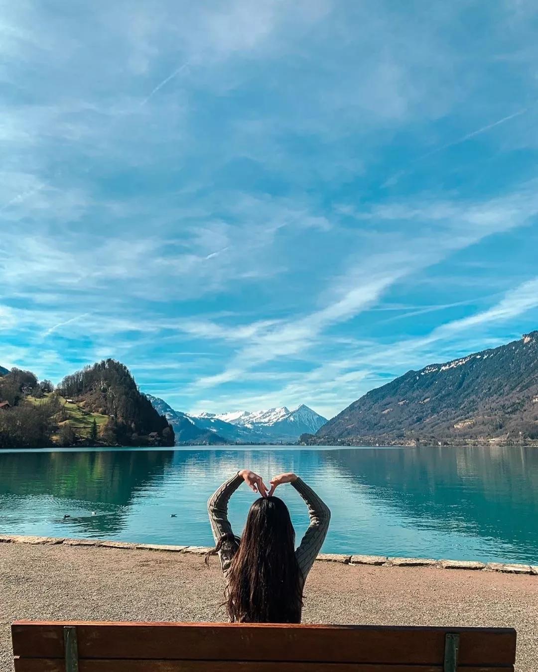 韩国爱的迫降景点,爱的迫降中的瑞士景点航拍