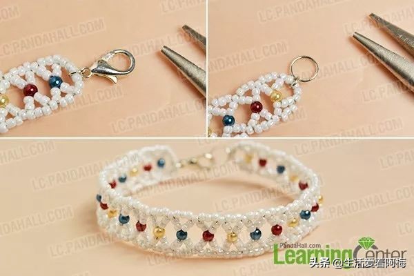 各种珠子串手链的教程,价值不菲的手链
