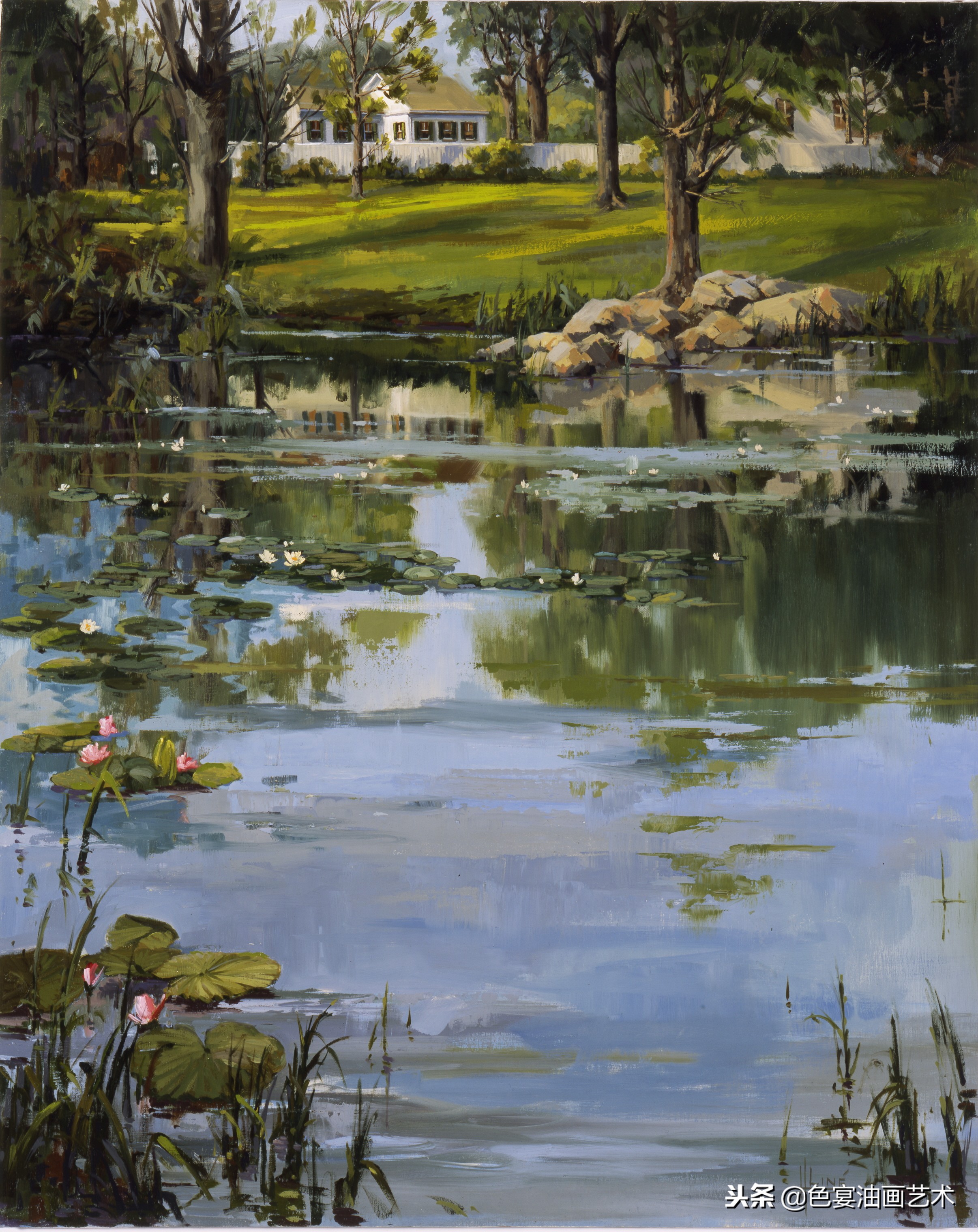 俄罗斯油画大师风景油画教程视频,油画大师油画风景创作教学视频