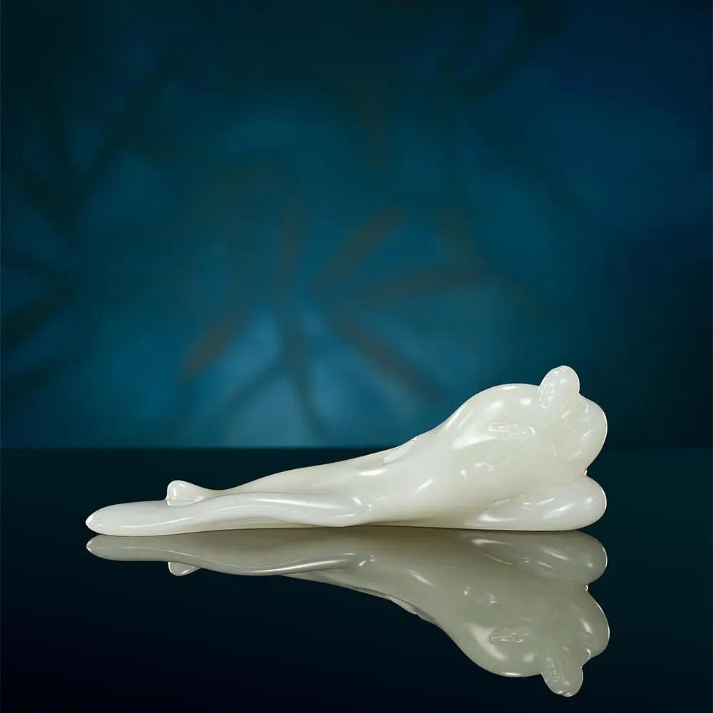 透明发白没杂质的玉,怎么辨别是去杂质的玉