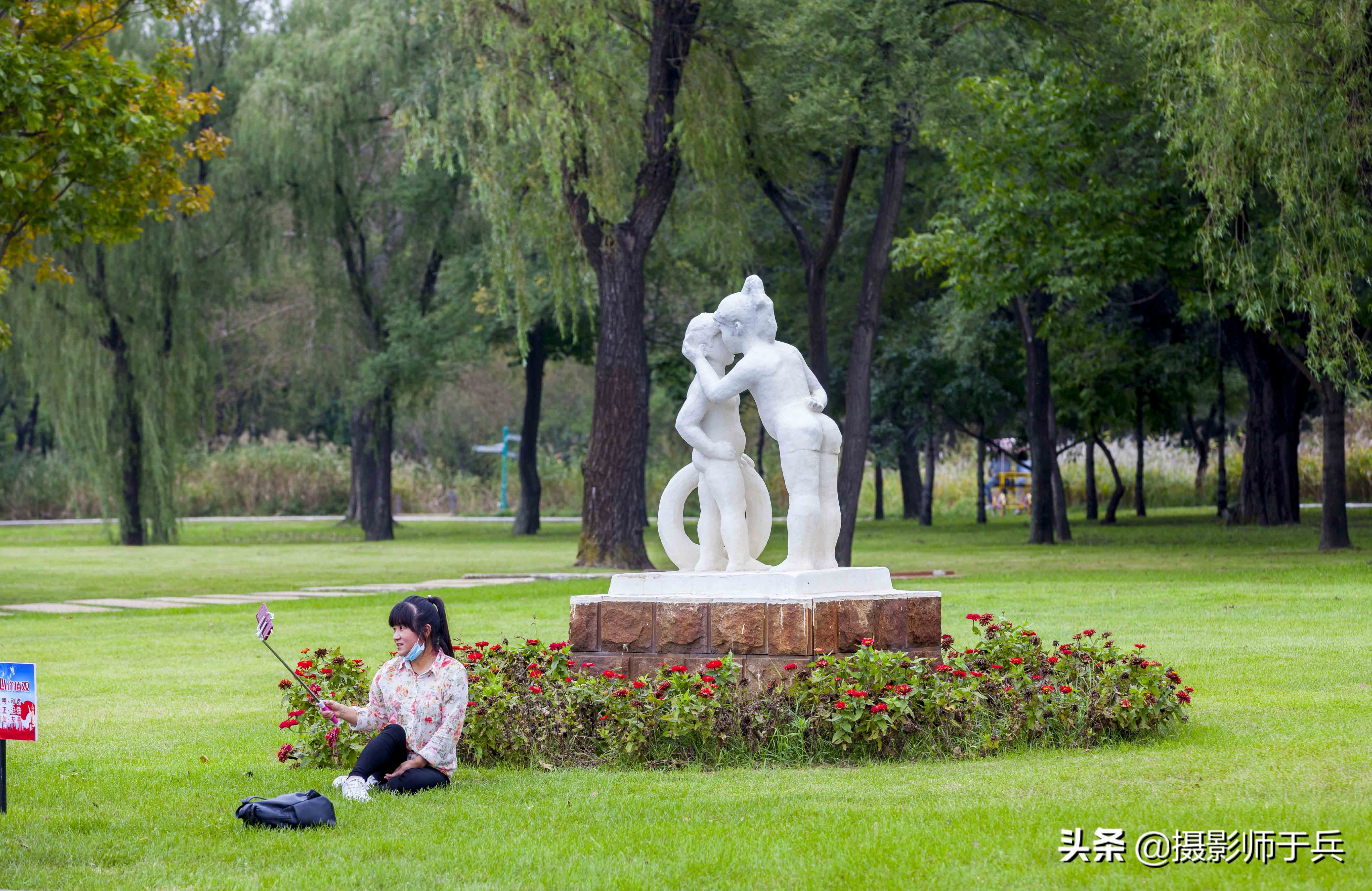 哈尔滨太阳岛美丽的秋色,哈尔滨美丽的太阳岛