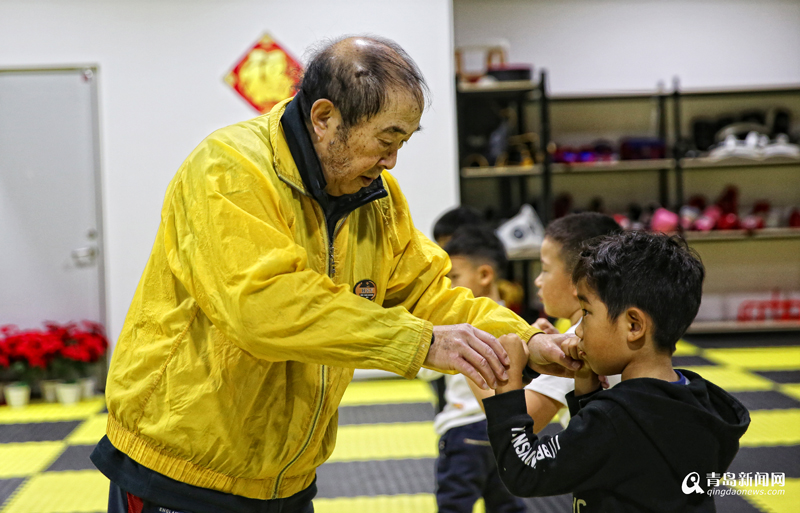 拳坛泰斗曹茂恩,青岛散打曹茂恩