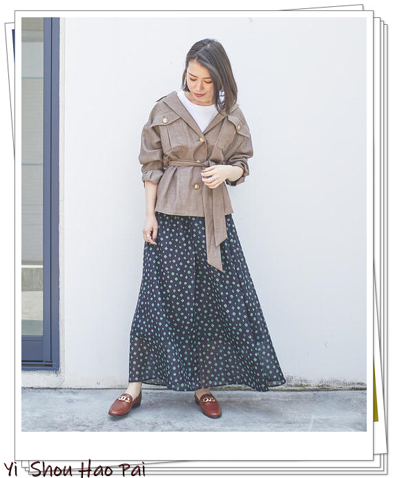 老外把这类衣服叫“Safari”，适合做春装！日本女人很流行穿