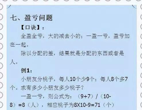 小学奥数九宫格秒解孩子记住口诀,小学必会奥数14个难题口诀