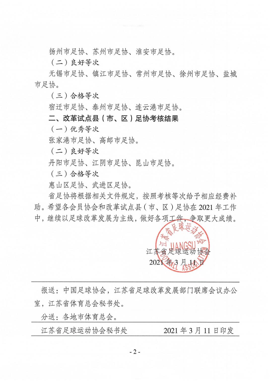 苏州获全国表彰,足协获奖