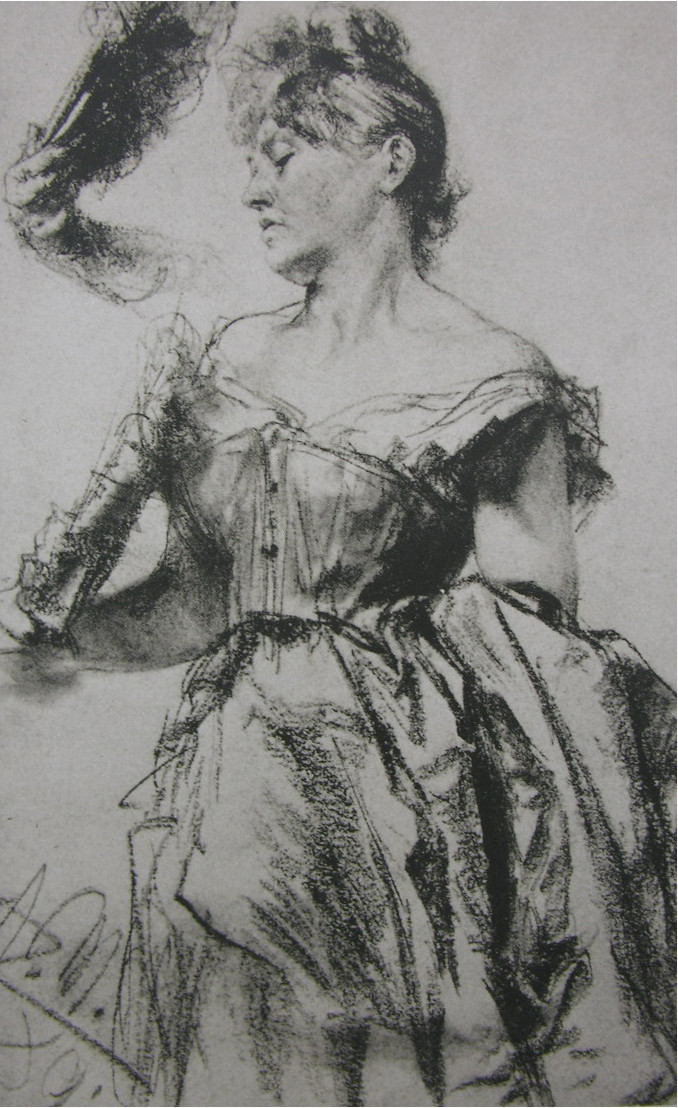 门采尔素描高清大图,门采尔高清素描风景画