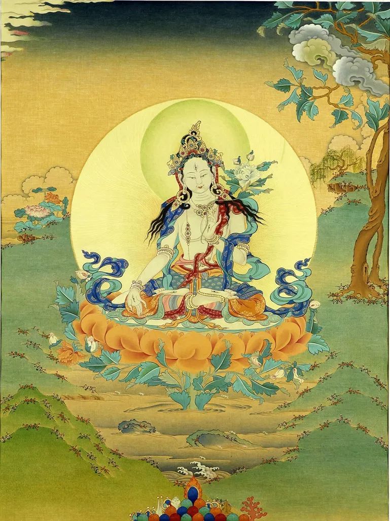 尼泊尔手绘唐卡和西藏唐卡区别,尼泊尔唐卡和藏区唐卡的价格