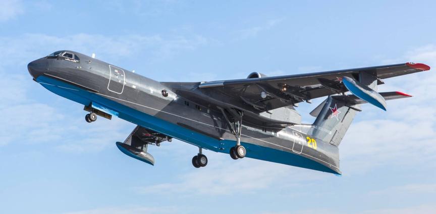 俄首架海军版别-200两栖飞机首飞，发动机仍然依靠乌克兰