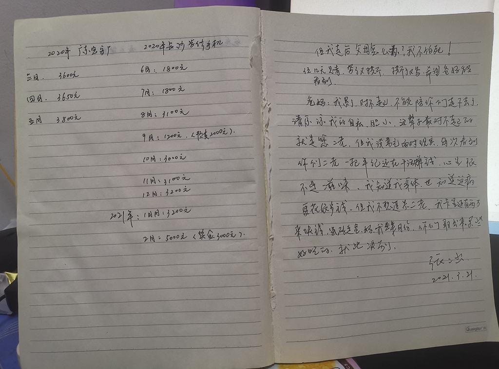 零零后小伙,零零后遗书