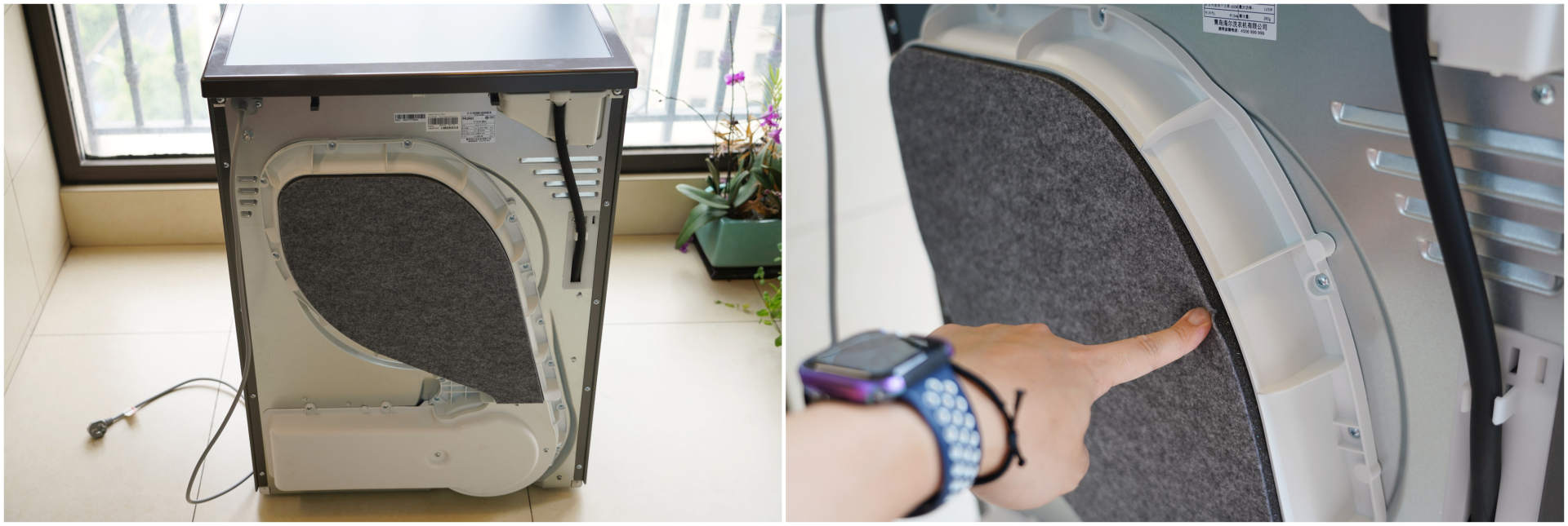 海尔纤美热泵烘干机安装说明,海尔纤美烘干机哪款好